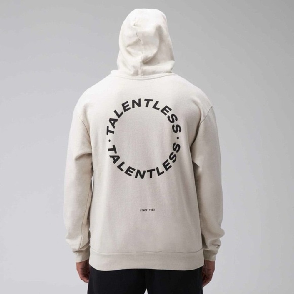 TALENTLESS Men’s Hoodie Bone Circle Logo XL